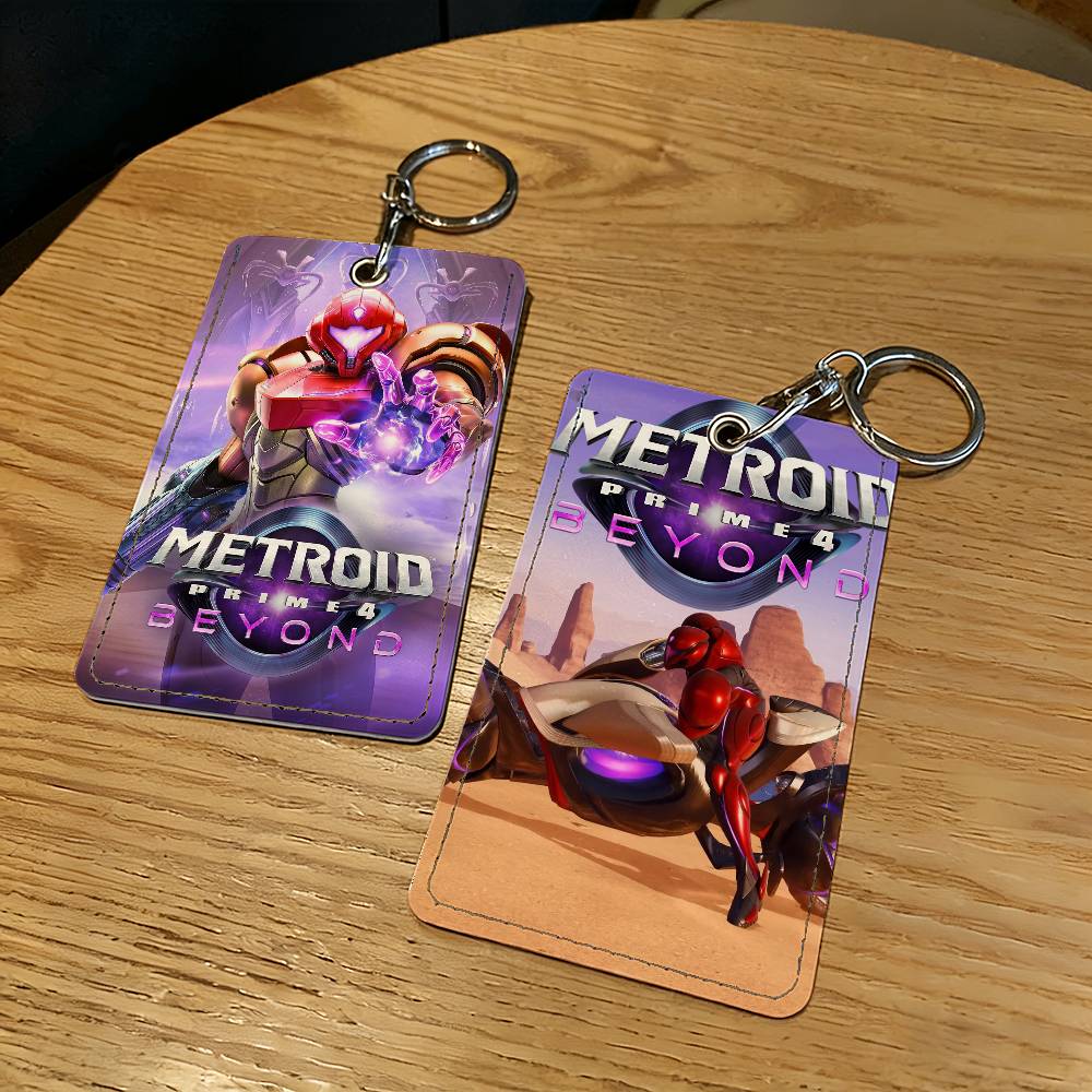 Lockbox Key Secure - Spiel M-Metroid P-Prime-S 4-Kartenhalter, Schlüsselanhänger, Schlüsselanhänger,