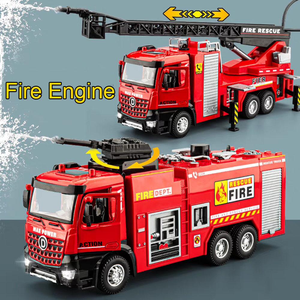 Fire Escape Ladder - Feuerwehrfahrzeug-Modell im Maßstab 1:32, Spielzeug aus