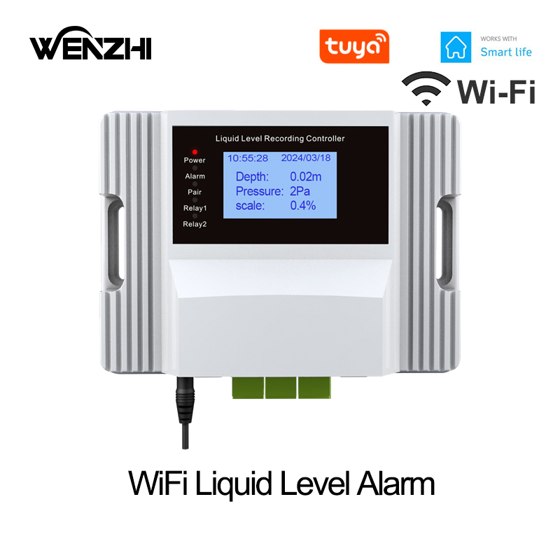 Water Alarm Sensor - WLAN-Flüssigkeitsstandsensor Alarm-Warnmelder für Pool-Leckage Schwimmender Detektor