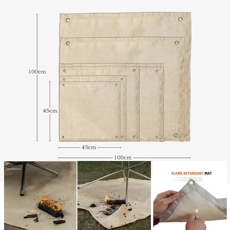 Fire Blanket Kitchen - Neue Outdoor Camping Feuerfeste Tuch Picknick