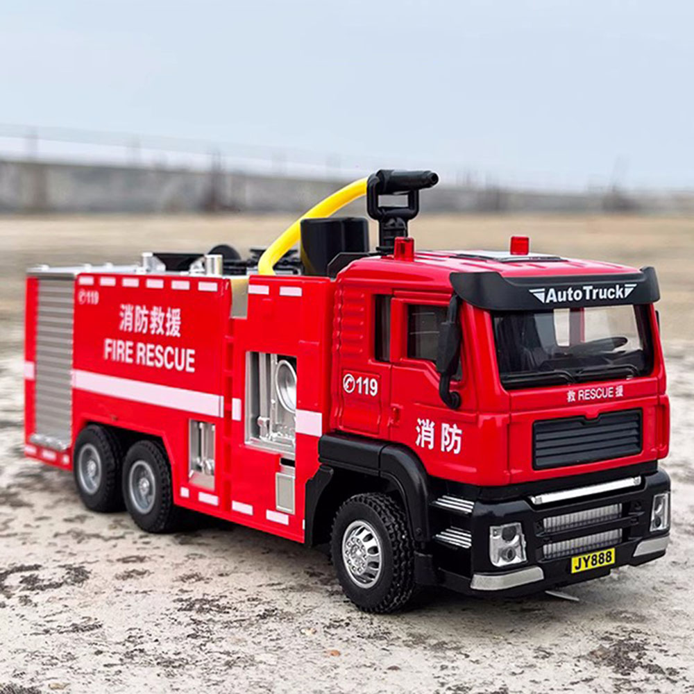 Fire Escape Ladder - 1/50 Leiter Feuerwehrauto Auto Modell Spielzeug