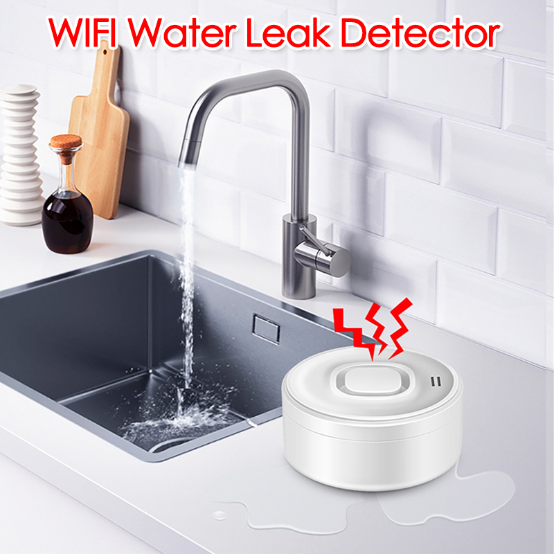 Water Alarm Sensor - Smart WIFI Wasser Leck Detektor 100dB