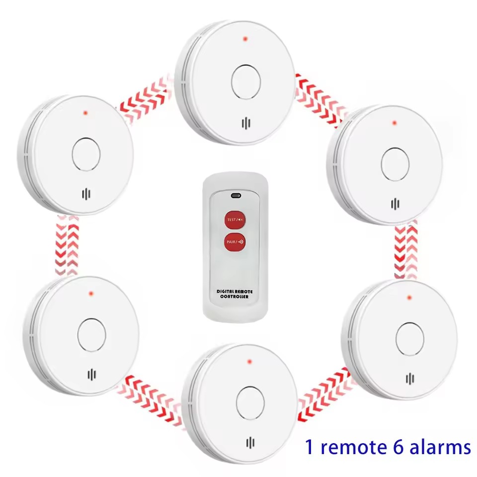 10-jähriger, batteriebetrieben – Smoke Detector Interconnected Bewertung und Preis