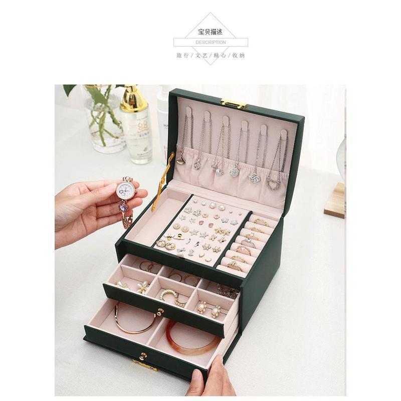 Schmuckbox aus PU-Leder mit dr – Lockbox Key Secure Bewertung und Preis