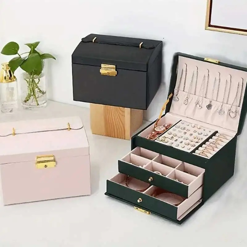 Schmuckbox aus PU-Leder mit dr – Lockbox Key Secure Bewertung und Preis