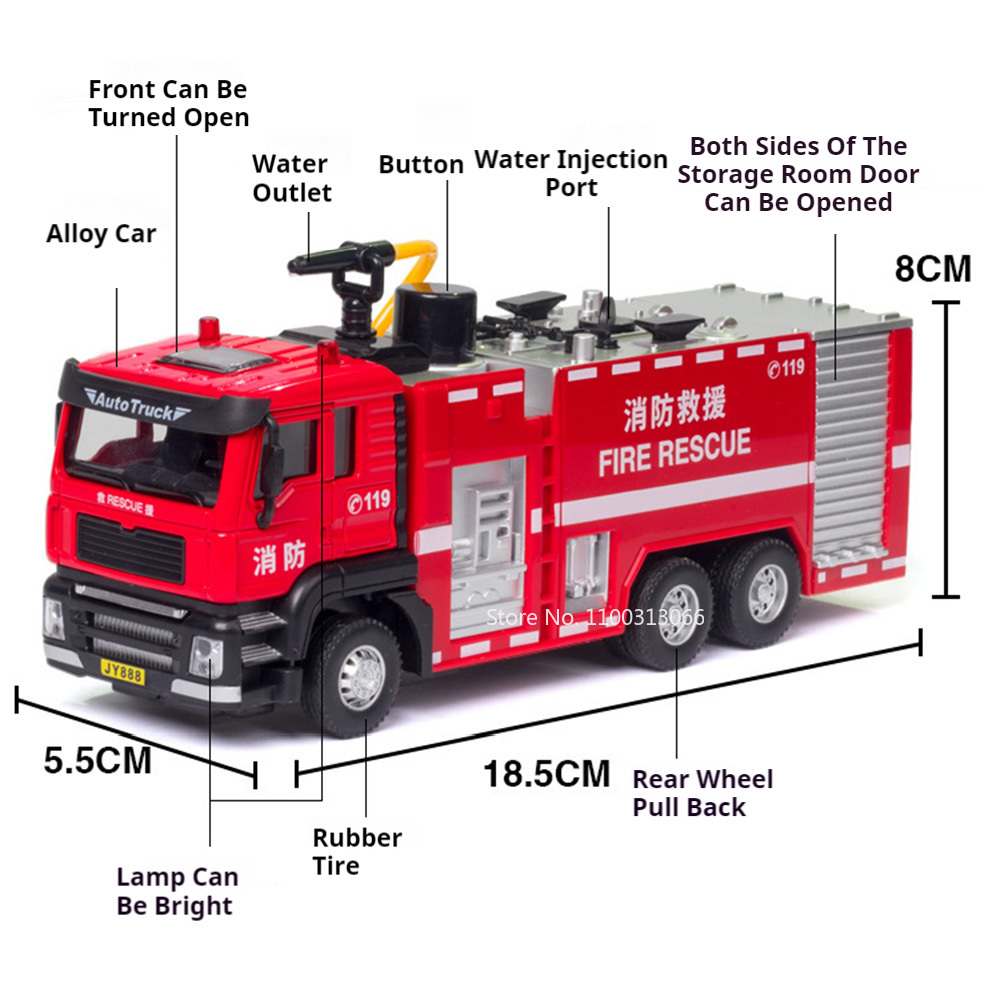 1/50 Leiter Feuerwehrauto Auto – Fire Escape Ladder Bewertung und Preis