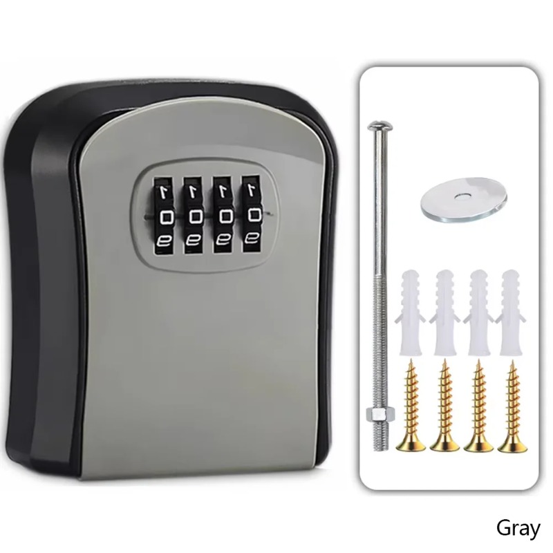 Wandmontierter Schlüsselsafe m – Lockbox Key Secure Bewertung und Preis